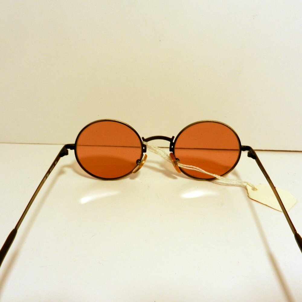 Giorgio Armani 128 705 Antique Gold Metal Brown Tortoise Plastic Sunglasses 3561 - Picture 6 of 12